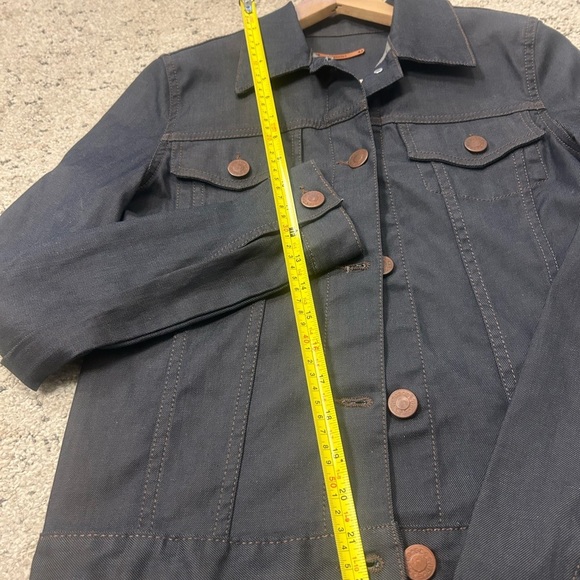 Sessun M NWOT dark blue denim “Tosca”
Jean Jacket with Modern Design- stiffer - Picture 8 of 14